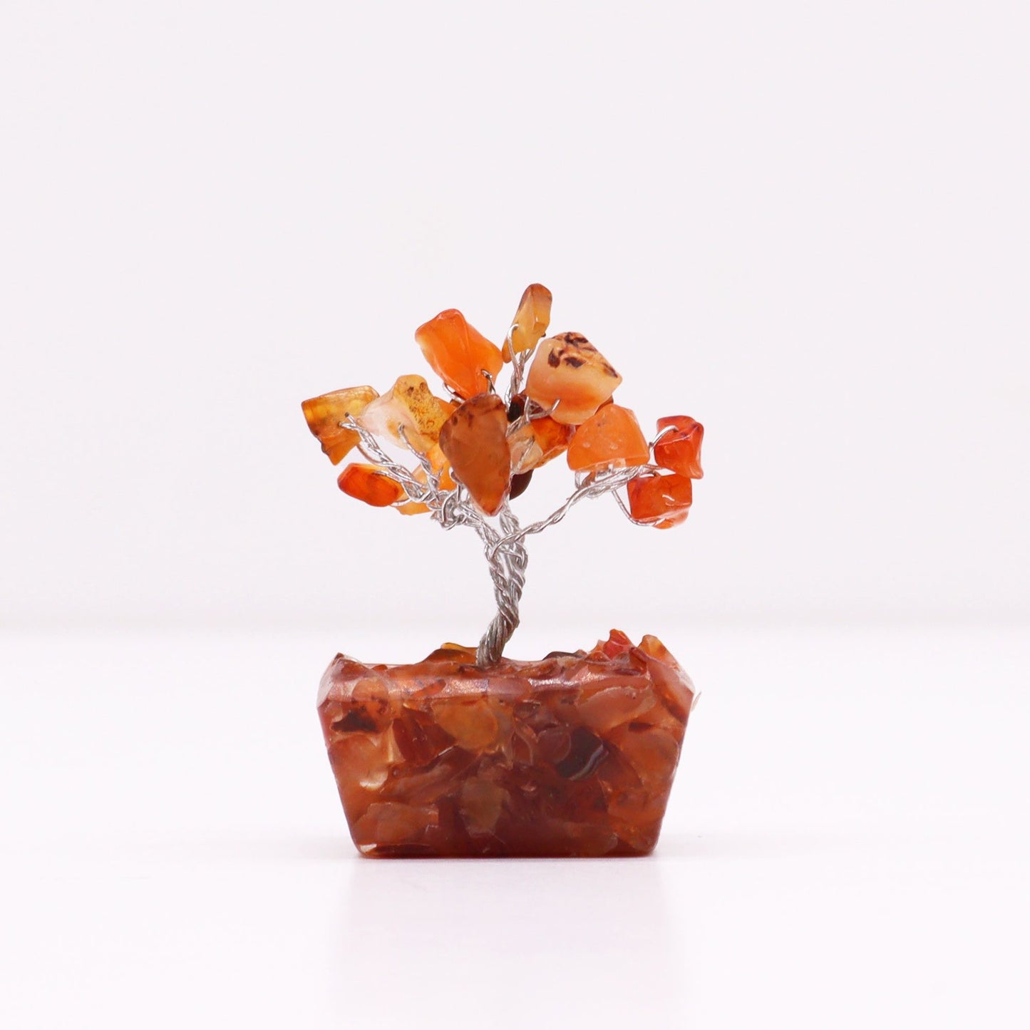 Carnelian Motivation Gemstone Tree