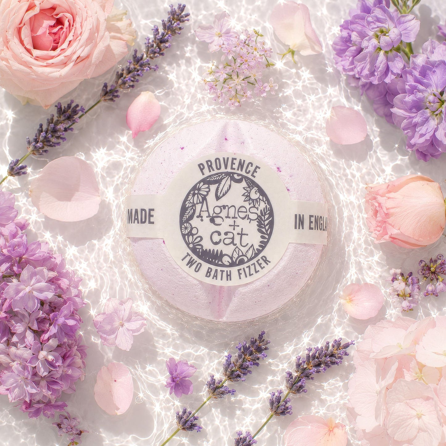 Secret Garden Escape Bath Fizzer Gift Set By Agnes + Cat