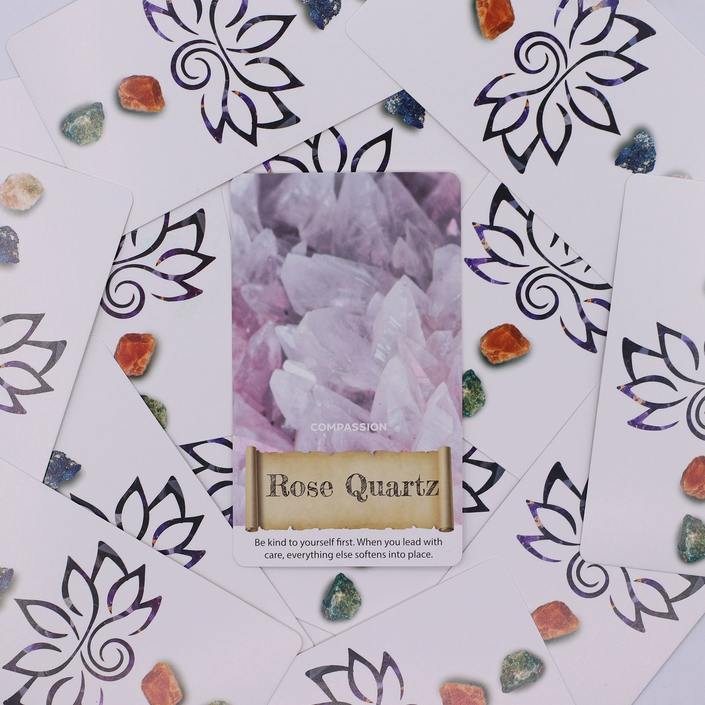 Crystal Wisdom Oracle Cards – Healing Energy Deck