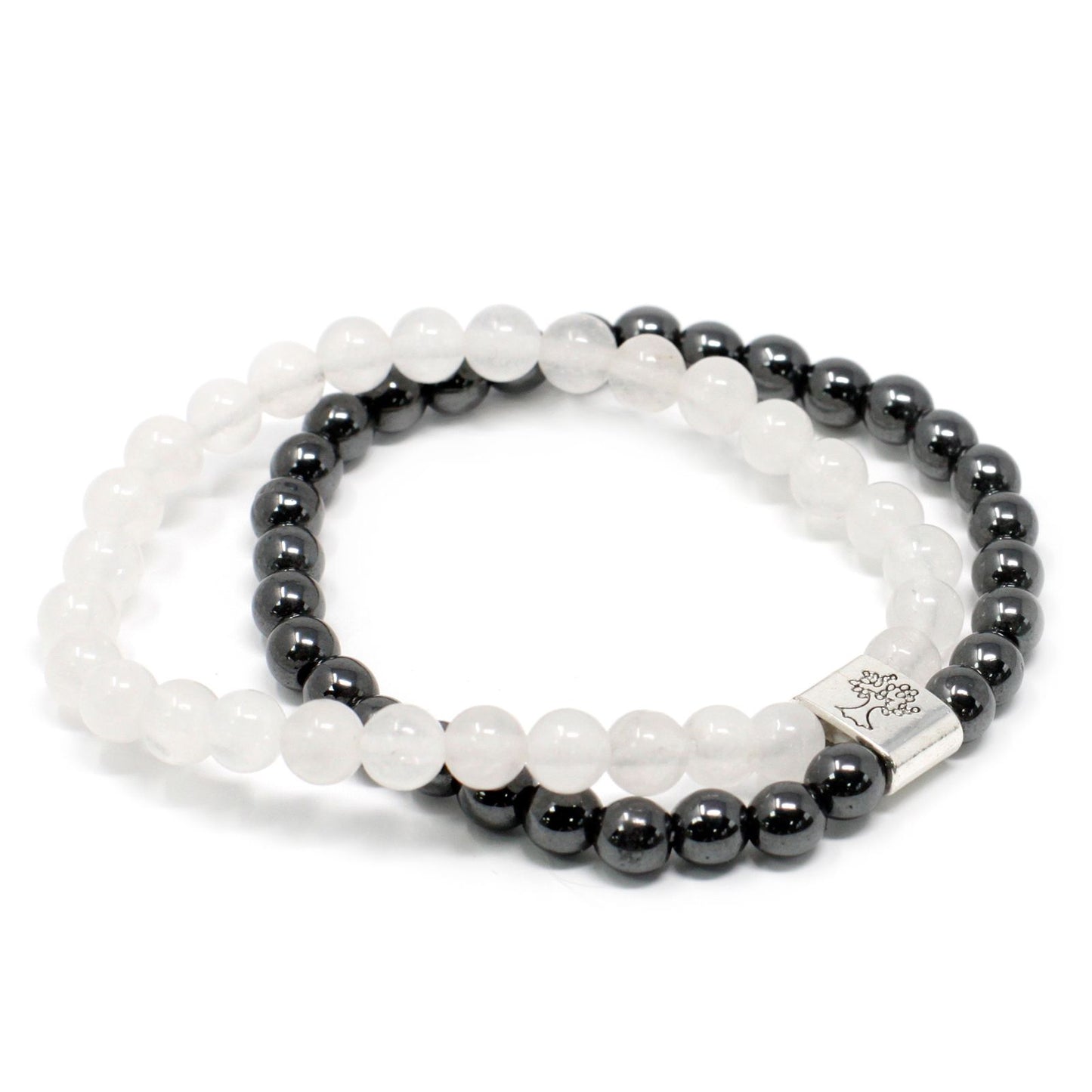 Clear Quartz Clarity & Energy Magnetic Gemstone Bracelet