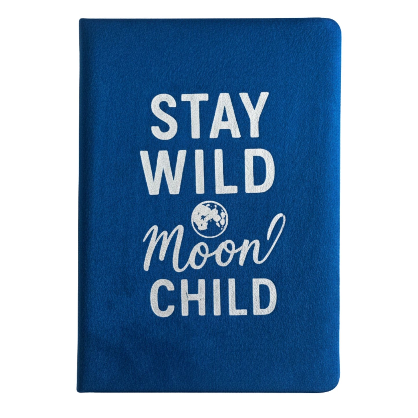 Stay Wild Moon Child Velvet Journal