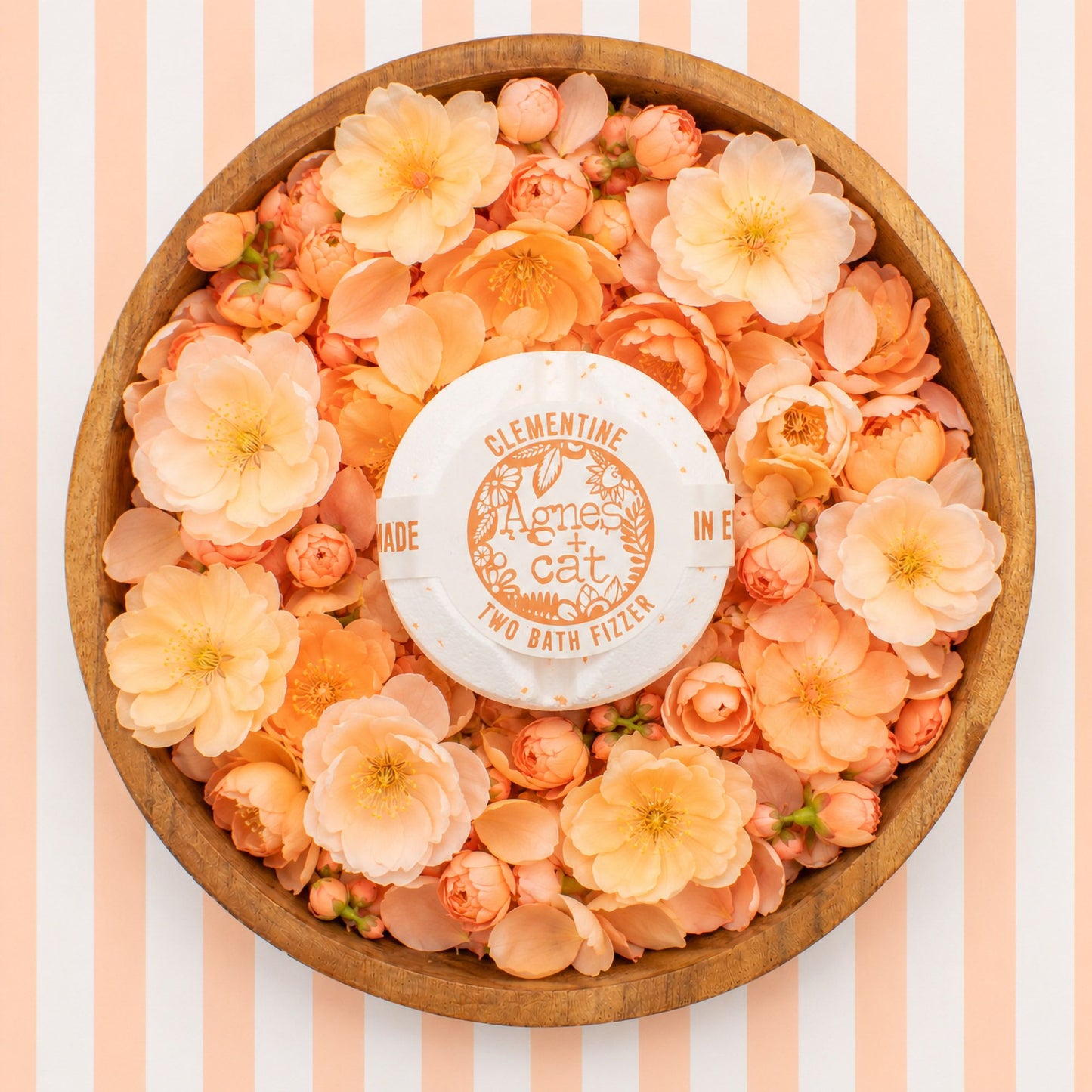 Bloom & Brighten Bath Fizzer Gift Set By Agnes + Cat