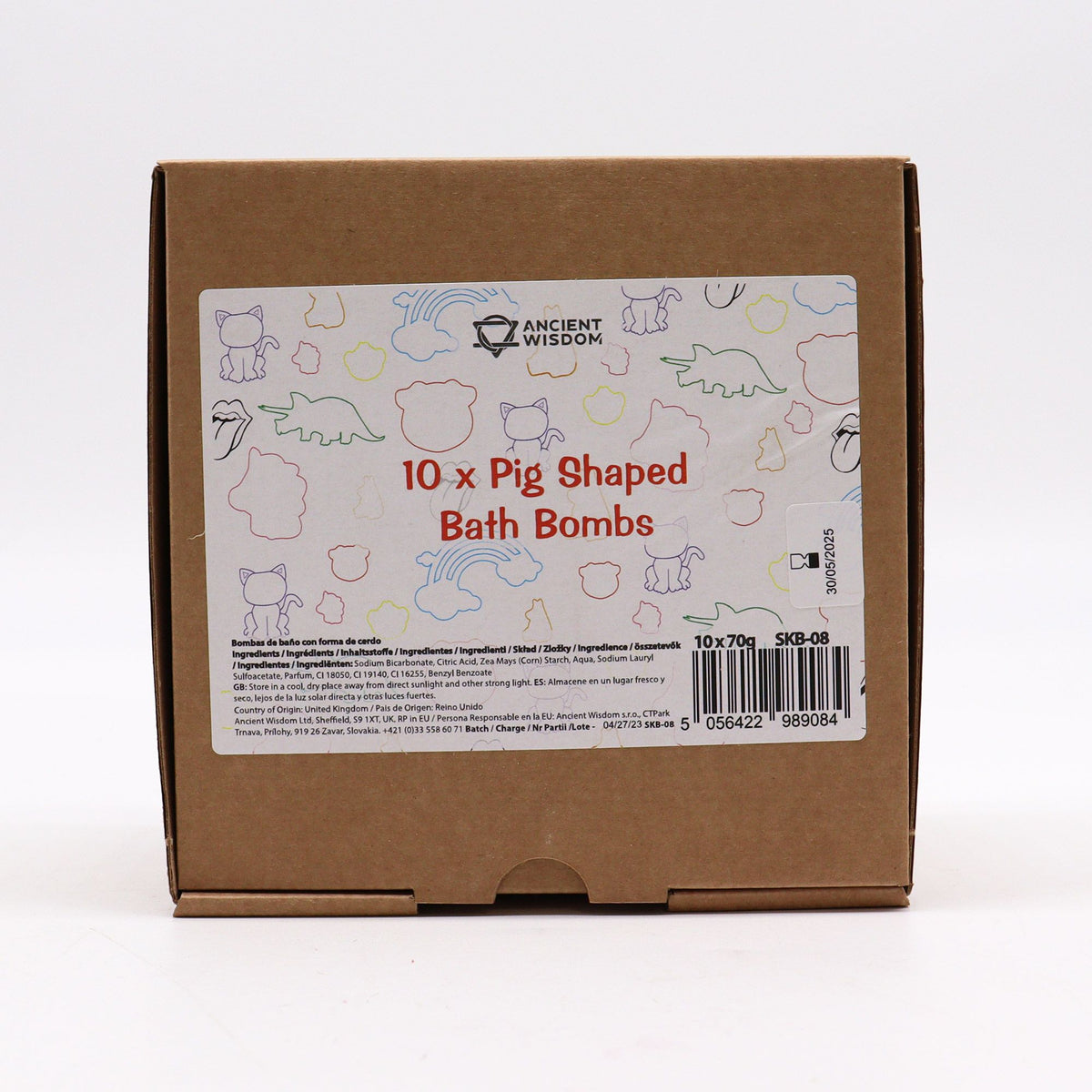 Mini Moonstones Vanilla Cupcake Pig Bath Bomb