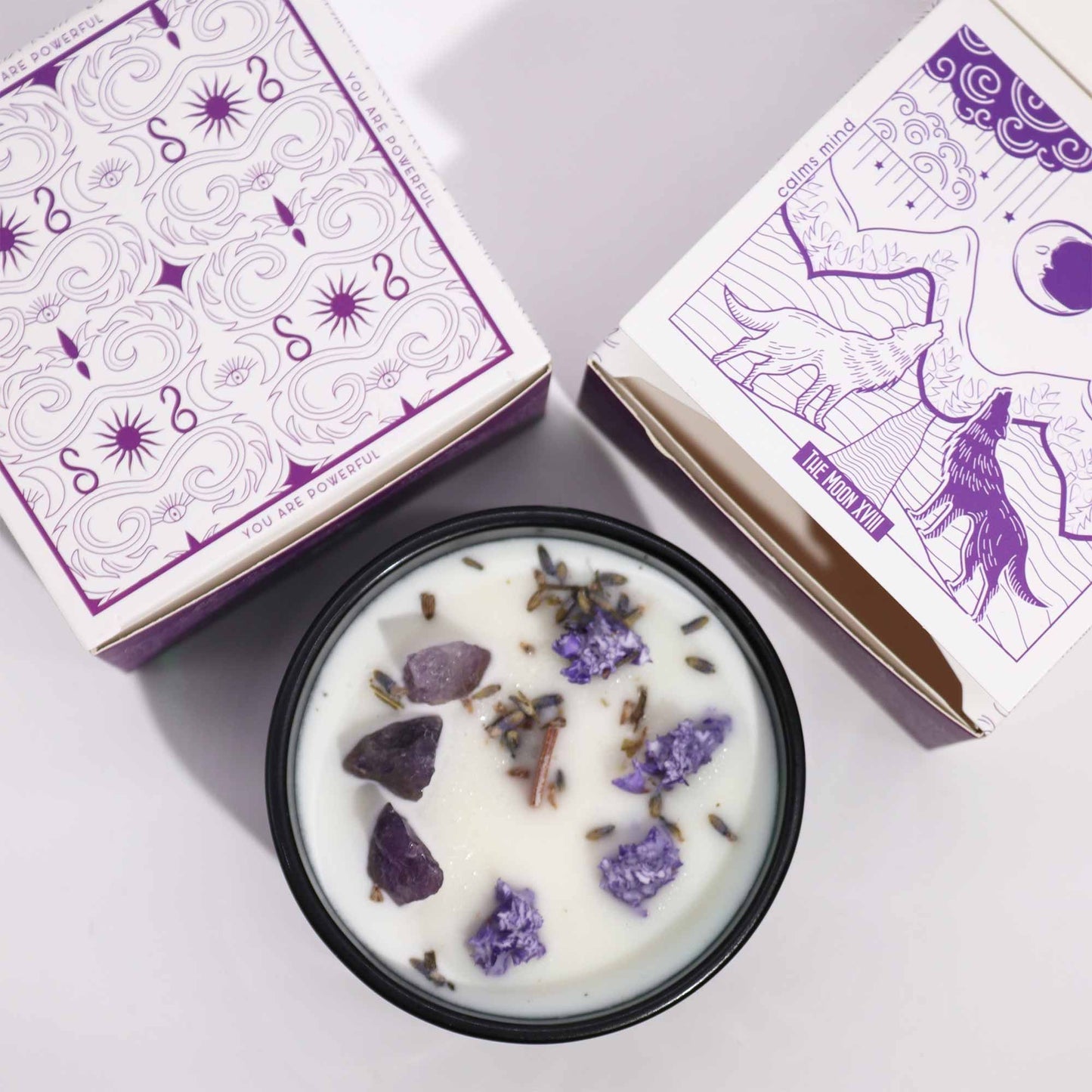 Moon Energy Ritual Candle – Hop Hare Crystal Magic