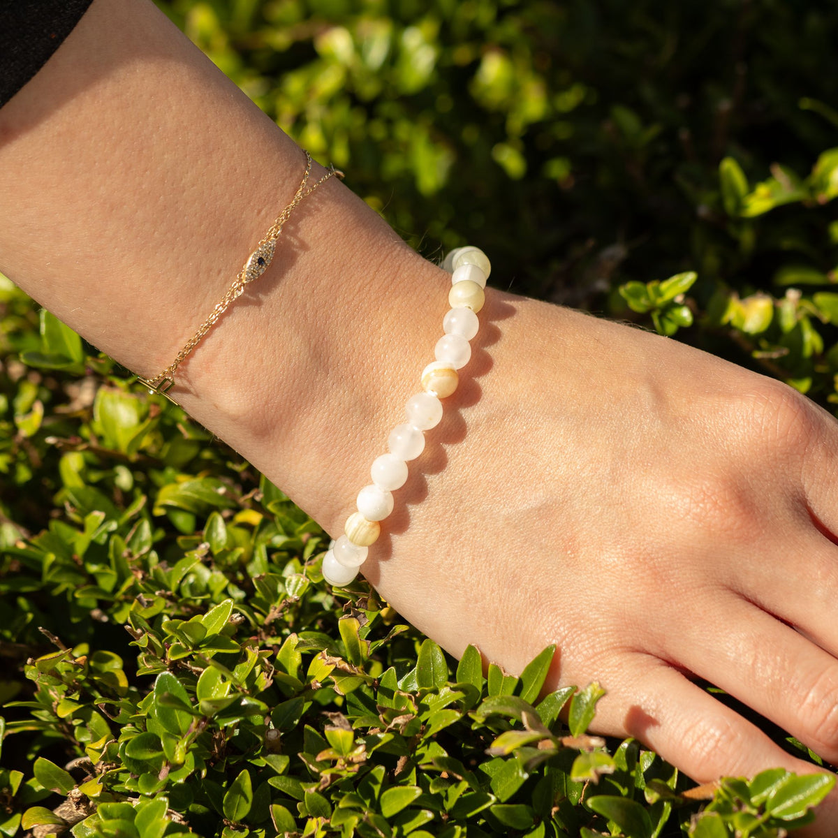 Moon Jade Power Bracelet – Harmony & Good Fortune