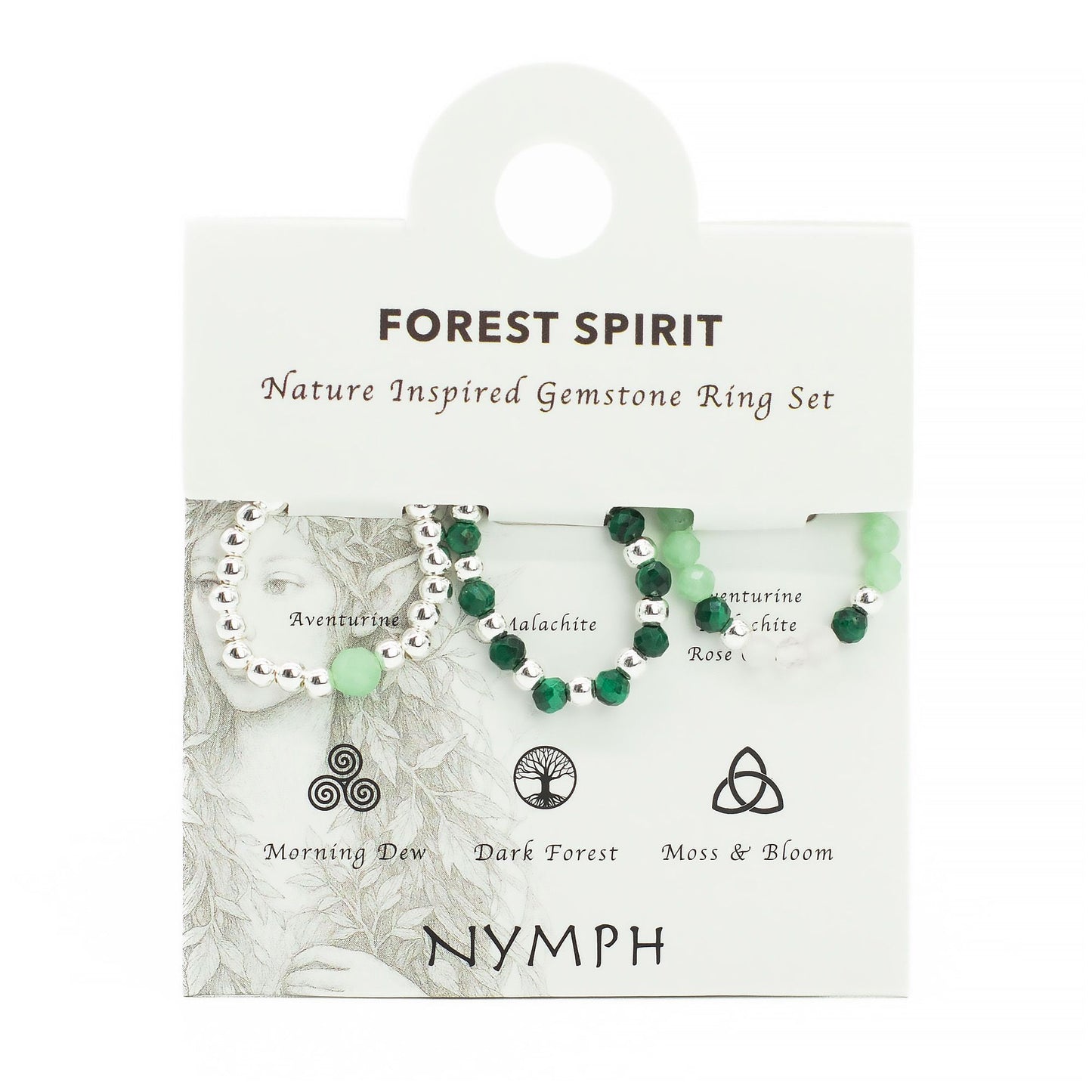 Ground & Restore Ring Set - Forest Spirit