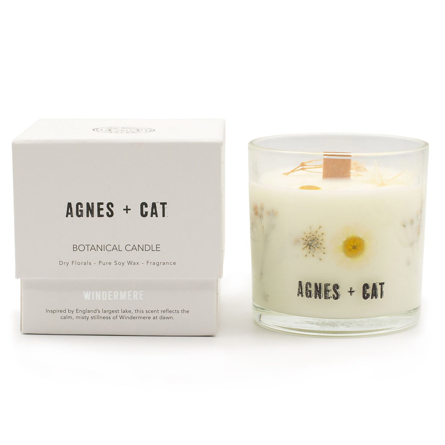 Switch Off Candle Botanical soy wax candle – Windermere scent